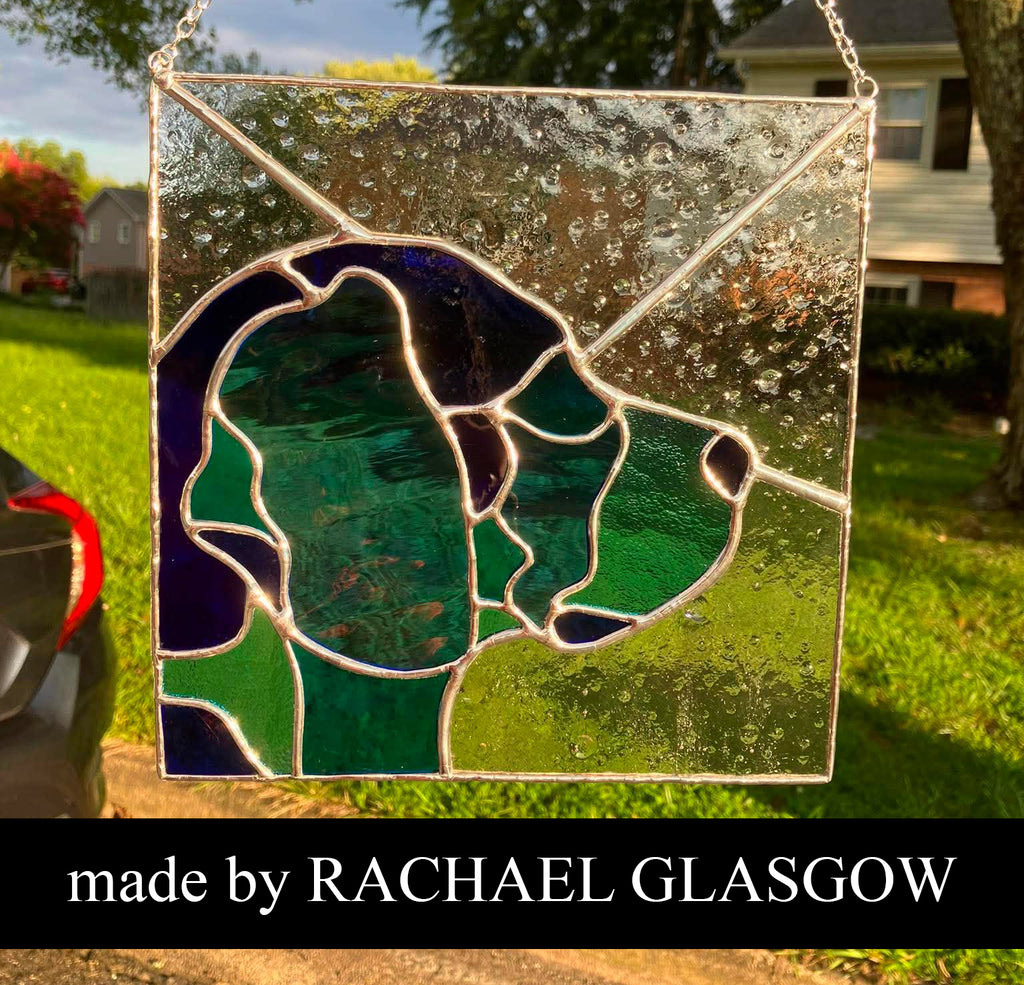 BEAGLE DOG PROFILE SERIES-Stained Glass Pattern / 15” x 15”   Digital Download PDF PNG JPG SVG and Resizable /Beginner to Intermediate / Hobby & Commercial License / Very Sherry Glass