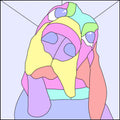 BASSET HOUND NOSE BOOP SERIES-Stained Glass Pattern / 15” x 15”   Digital Download PDF PNG JPG SVG and Resizable /Beginner to Intermediate / Hobby & Commercial License / Very Sherry Glass