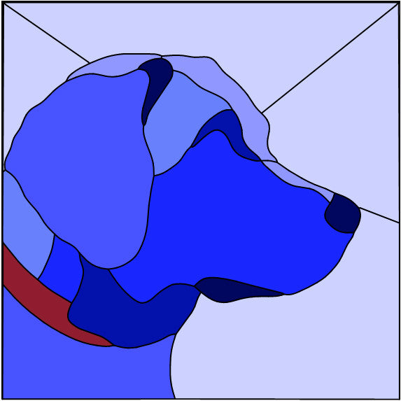 AMERICAN LAB PROFILE SERIES-Stained Glass Pattern / 15” x 15”   Digital Download PDF PNG JPG SVG and Resizable /Beginner to Intermediate / Hobby & Commercial License / Very Sherry Glass