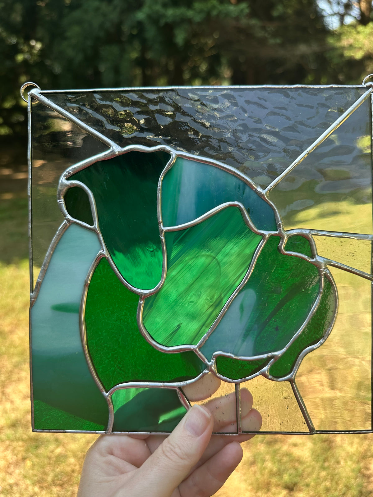BOXER -Stained Glass Pattern / 15” x 15”   Digital Download PDF PNG JPG SVG and Resizable /Beginner to Intermediate / Hobby & Commercial License / Very Sherry Glass