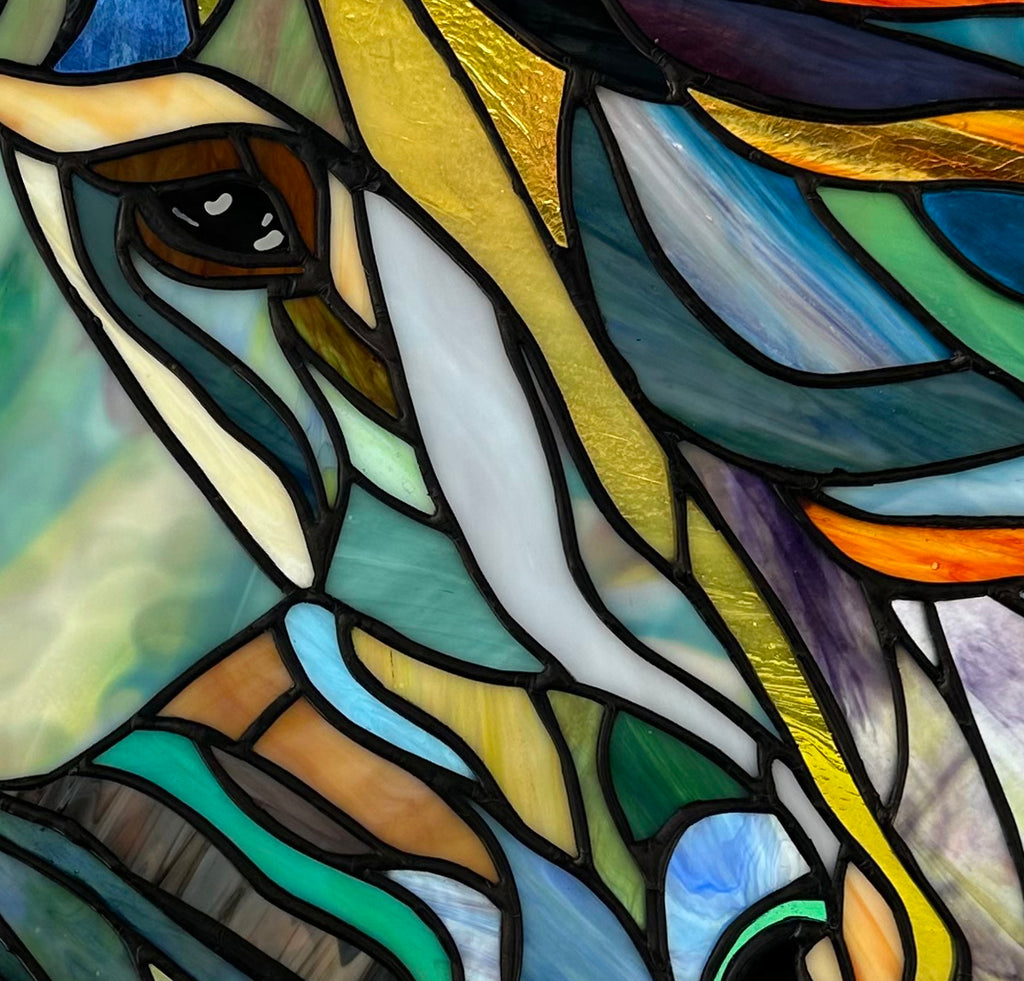 FIRST LIGHT Stained Glass Pattern / 24”x24" Digital Download PDF PNG JPG  / Intermediate to Advanced / Hobby & Commercial License / Very Sherry Glass