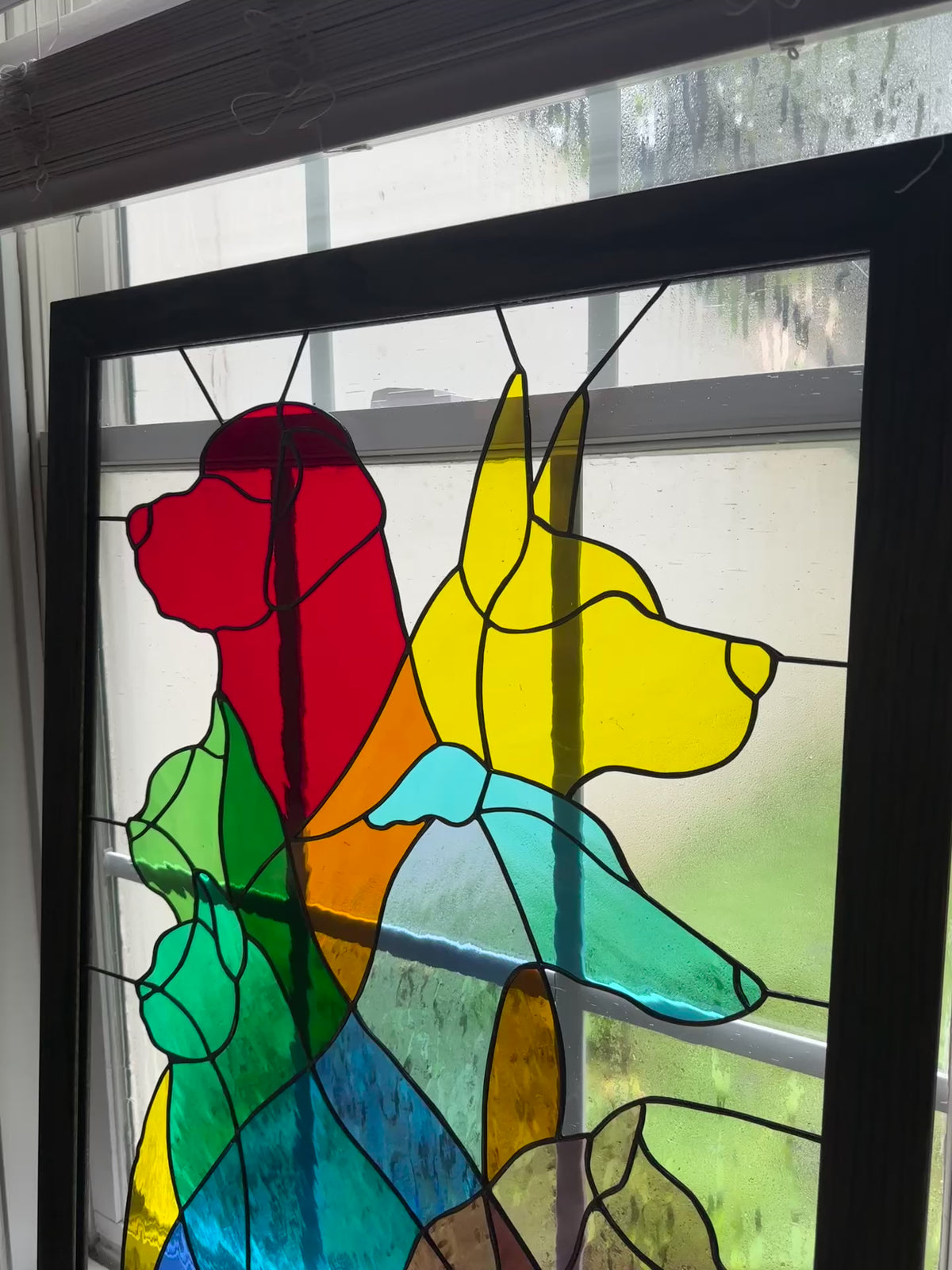 PRISMATIC PACK Stained Glass Pattern / 24” x 31” Digital Download PDF PNG JPG Tile / Beginner to Intermediate / Hobby & Commercial License / Very Sherry Glass