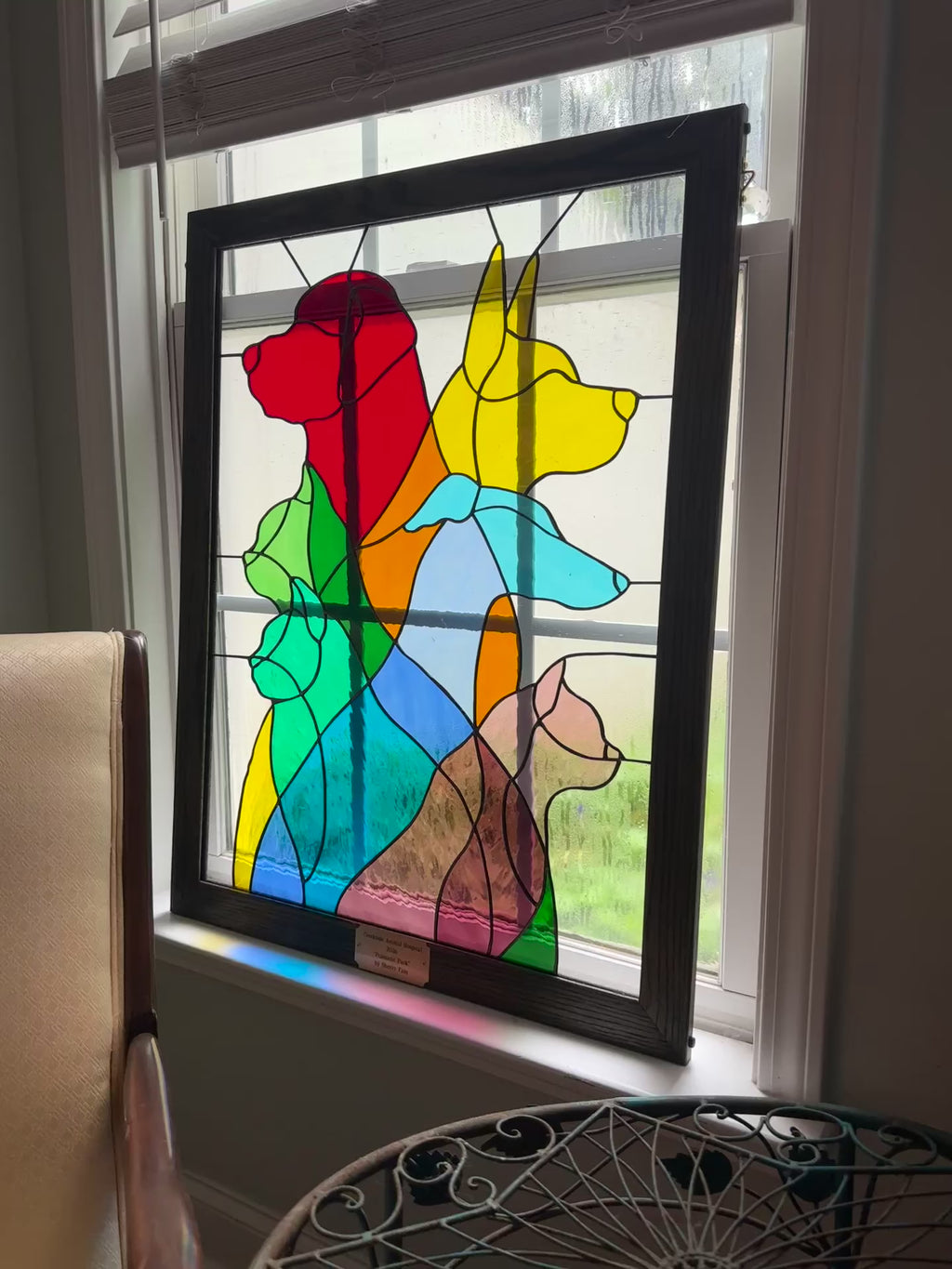PRISMATIC PACK Stained Glass Pattern / 24” x 31” Digital Download PDF PNG JPG Tile / Beginner to Intermediate / Hobby & Commercial License / Very Sherry Glass